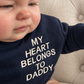 My heart belongs to daddy (navy)