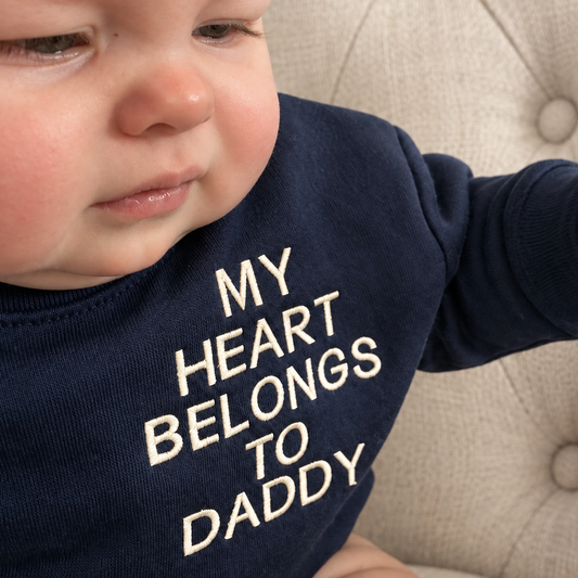 My heart belongs to daddy (navy)