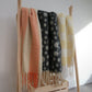 Sustainable blanket (orange stripe)