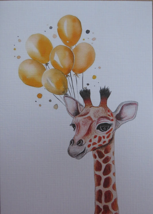 Giraffe card