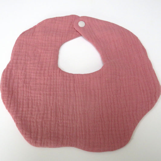 Cotton bib (pink)