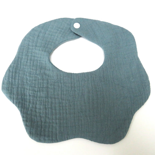 Cotton bib (teal)