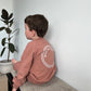 Buttery-soft cotton tracksuit (rust)
