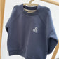 Buttery-soft cotton tracksuit (blue)