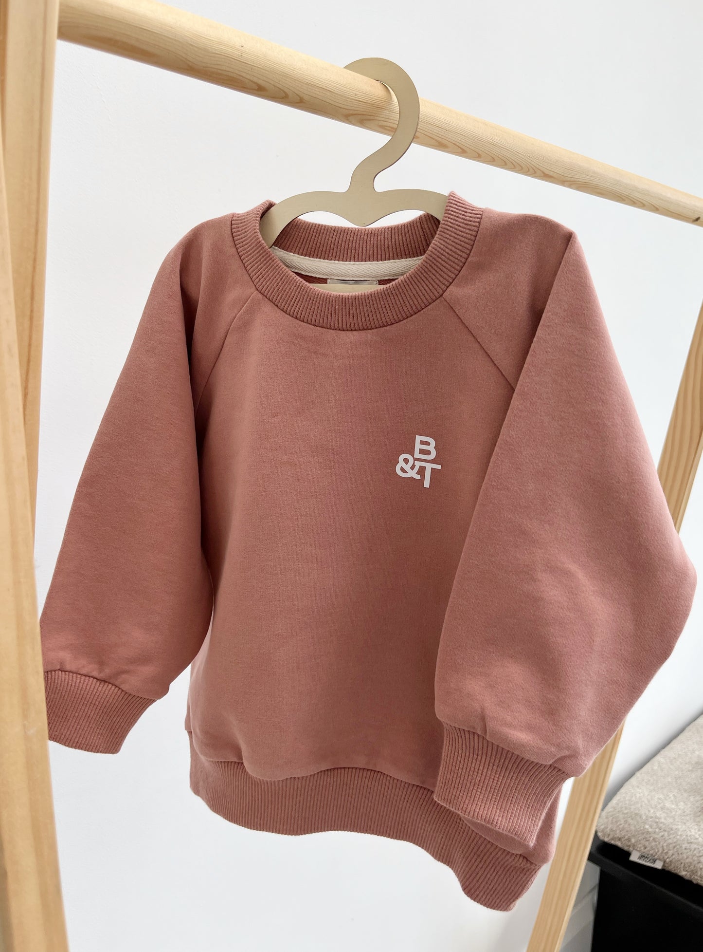 Buttery-soft cotton tracksuit (rust)
