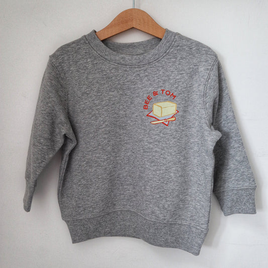Butter wouldn't melt sweatshirt (grey)