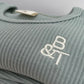 Ribbed cotton set (mint green) & striped ribbed cotton set (grey marl)