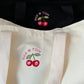 Cherry tote bag (cream)