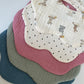 Cotton bib (sage green)