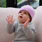 Turn up beanie (lilac)